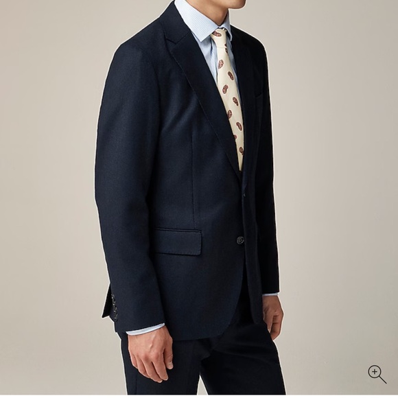 🟣 BOGO! Men's Slim Cut Ludlow Suit in Four Season Wool - Picture 3 of 13